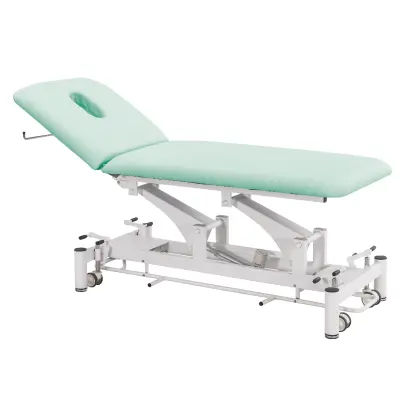 FYZIO 28, lehátko vyšetřovací zdravotní, elektricky stavitelné, 2- segmentové, barva Medi SK pastelově zelená